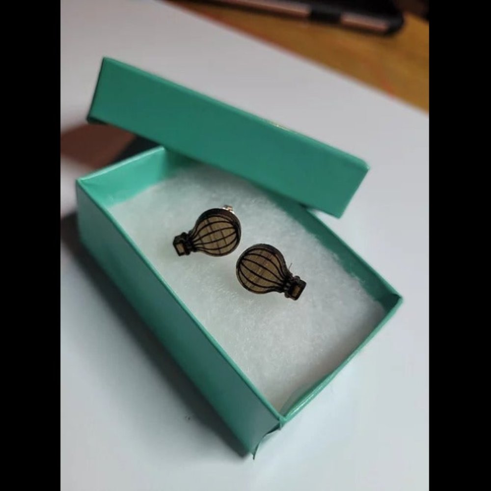 Hot Air Balloon Earrings